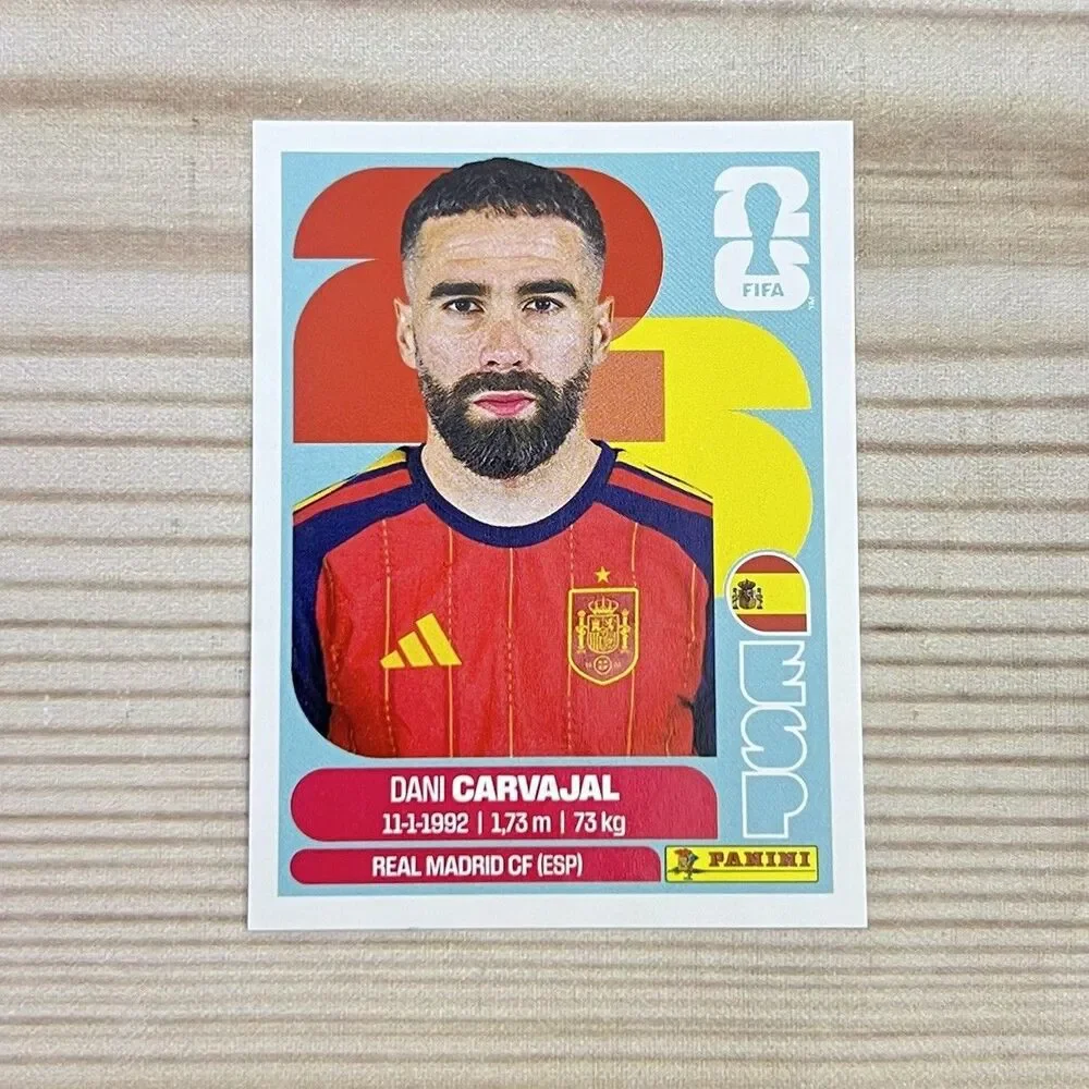 2026 Panini FIFA Club World Cup Sticker Lot 13 Pulisic Carvajal Blue Parallel